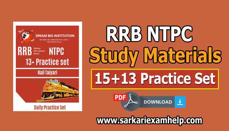 RRB NTPC Book PDF