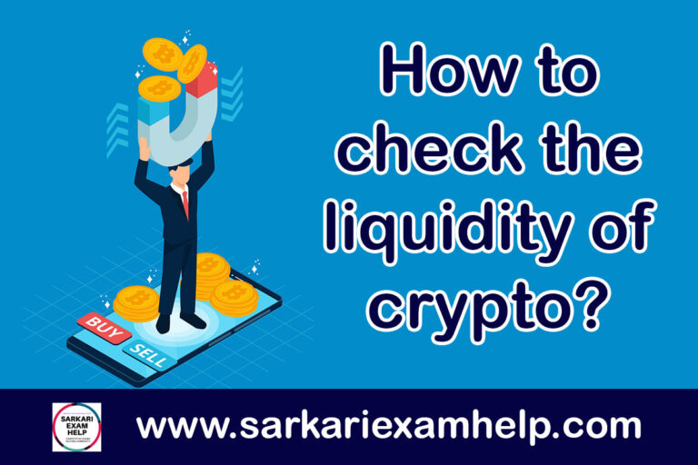 How to check the liquidity of crypto?