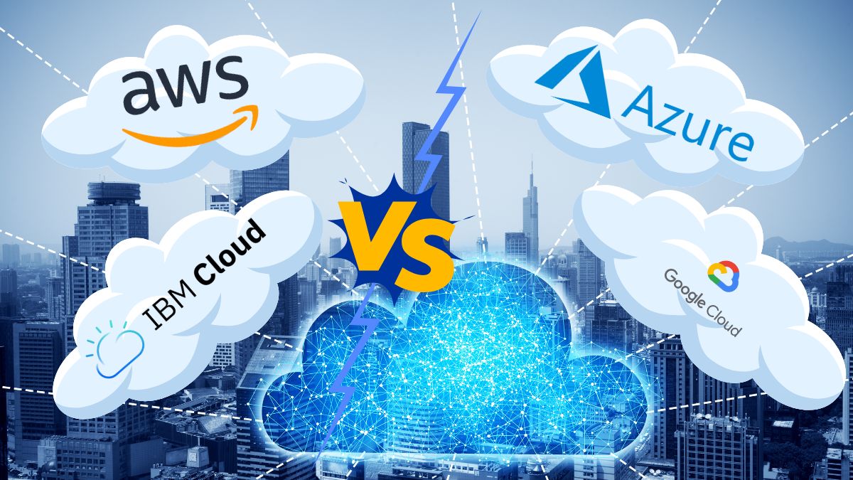 IBM Cloud vs AWS vs Azure vs Google Cloud